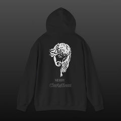 Christmas Jesus Head Hoodie — "Merry Christless"