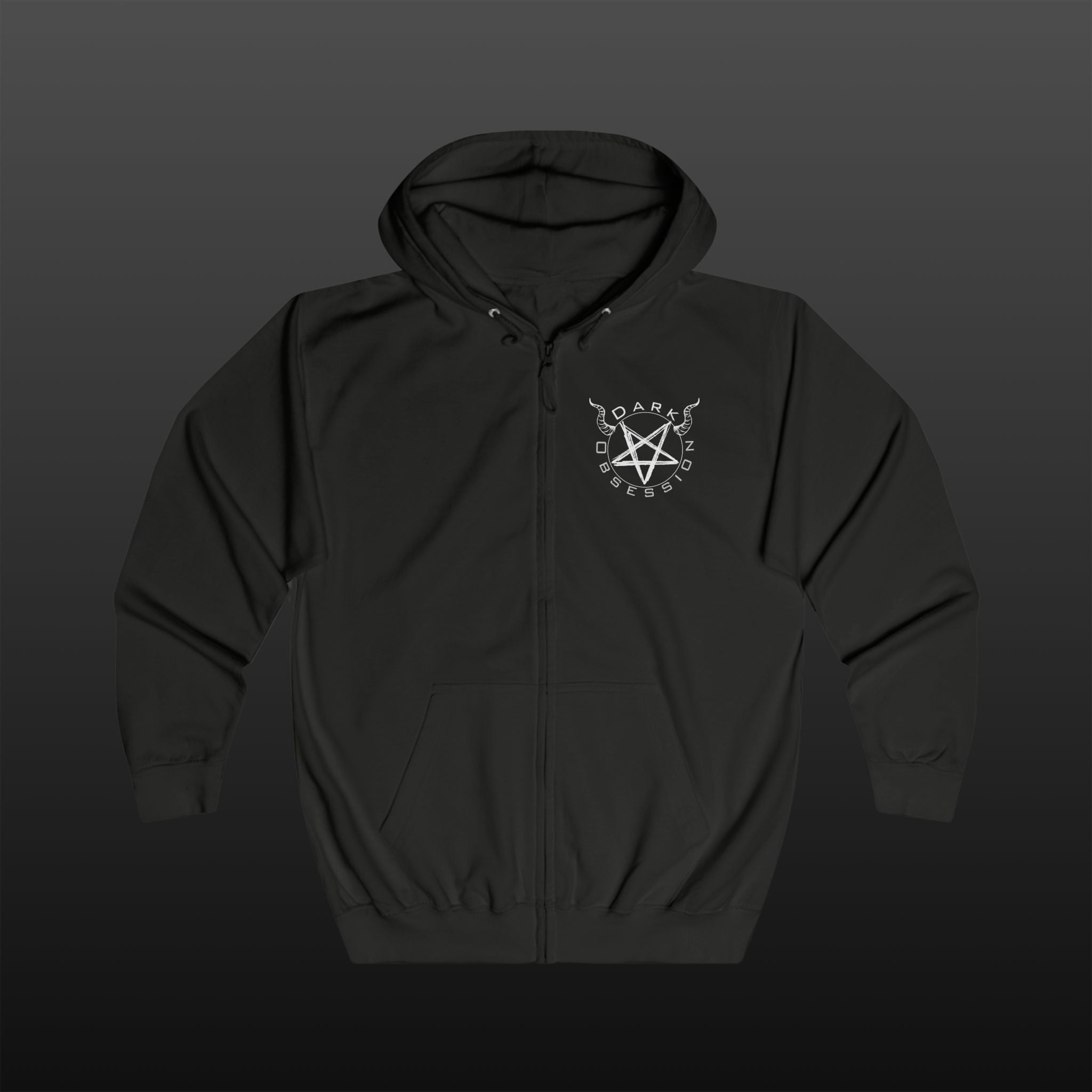 Dark Obsession Kaputzenjacke — Backprint