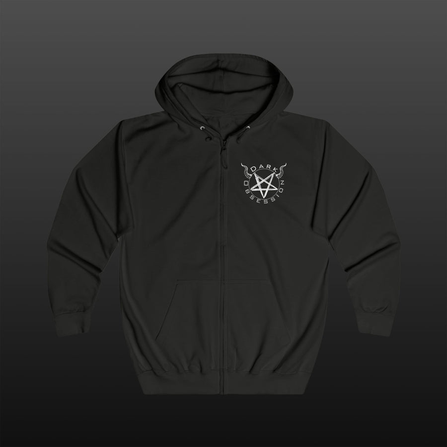 Dark Obsession Kaputzenjacke — Backprint