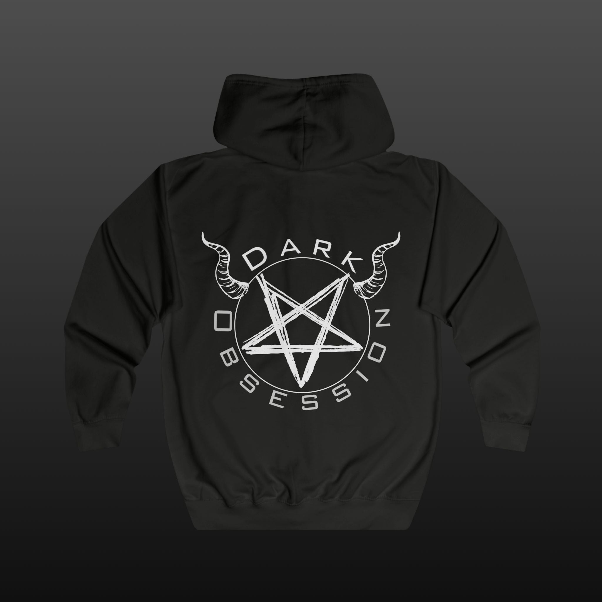 Dark Obsession Kaputzenjacke — Backprint