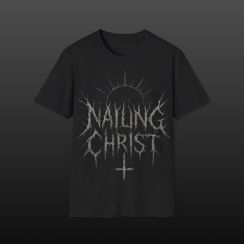 Black Metal "Nailing Christ" —  Band Logo T-Shirt