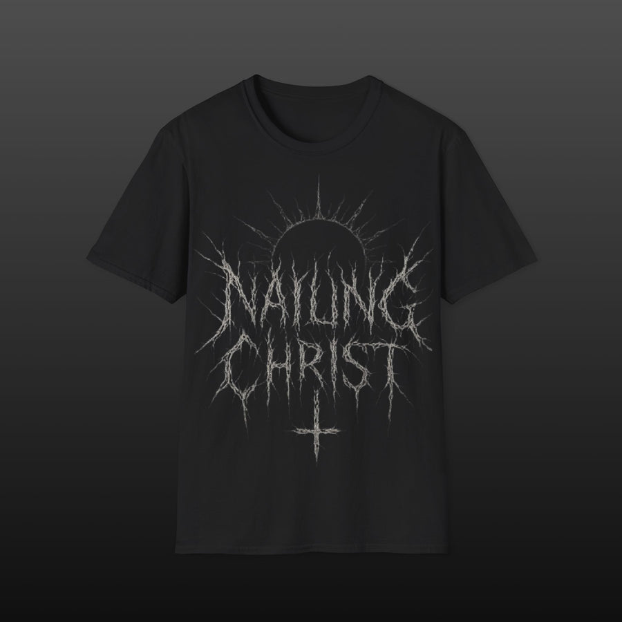 Black Metal "Nailing Christ" —  Band Logo T-Shirt