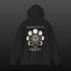 Mondphasen Hoodie — "Marked by the Moon"
