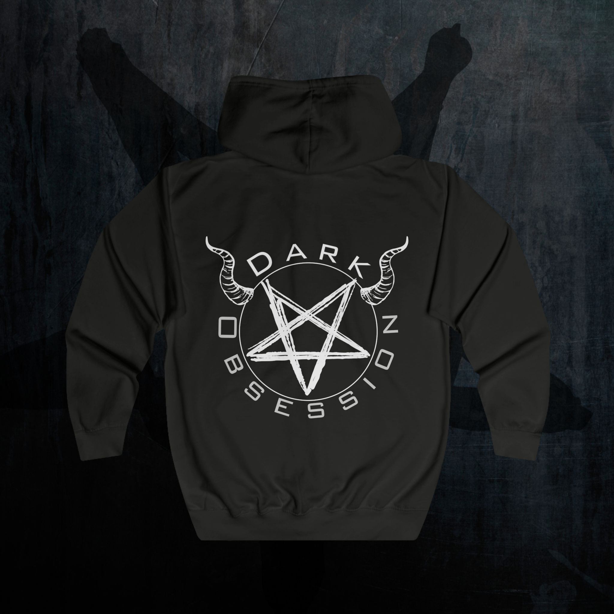 Dark Obsession Kaputzenjacke — Backprint