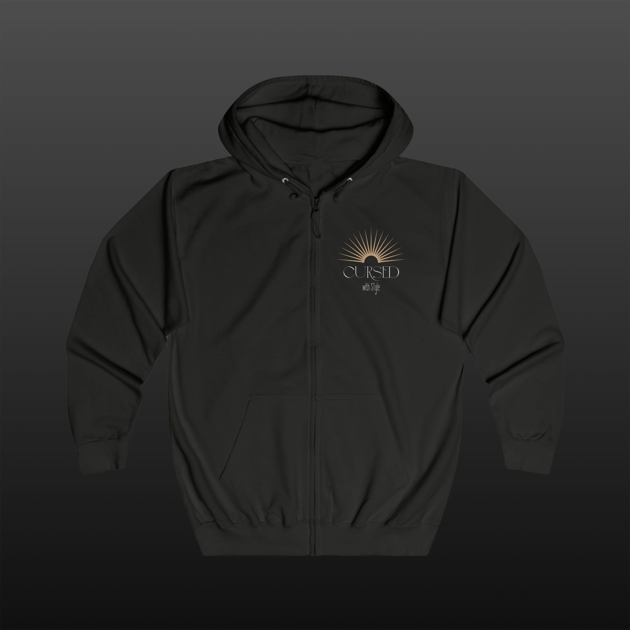 Cursed with Style Zipper