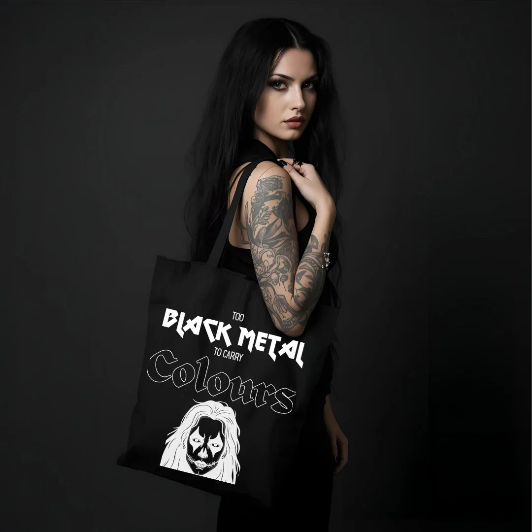 Tote Bag — Too Black Metal to Carry Colours