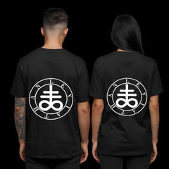 Leviathan T-Shirt Deadly Sin of Envy schwarz - Occult Sigil Tee Vorderansicht