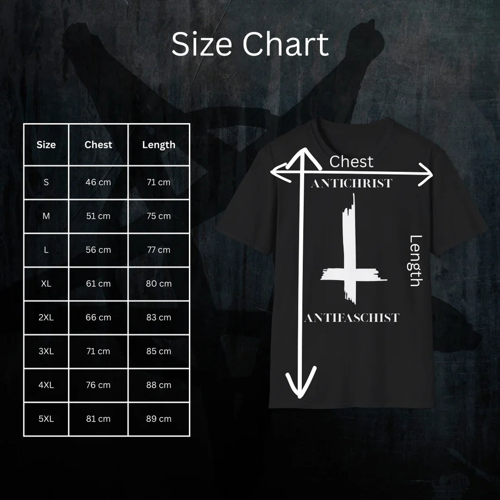 Satanic Leviathan T-Shirt Deadly Sin of Envy - Occult Back Sigil Graphic Closeup