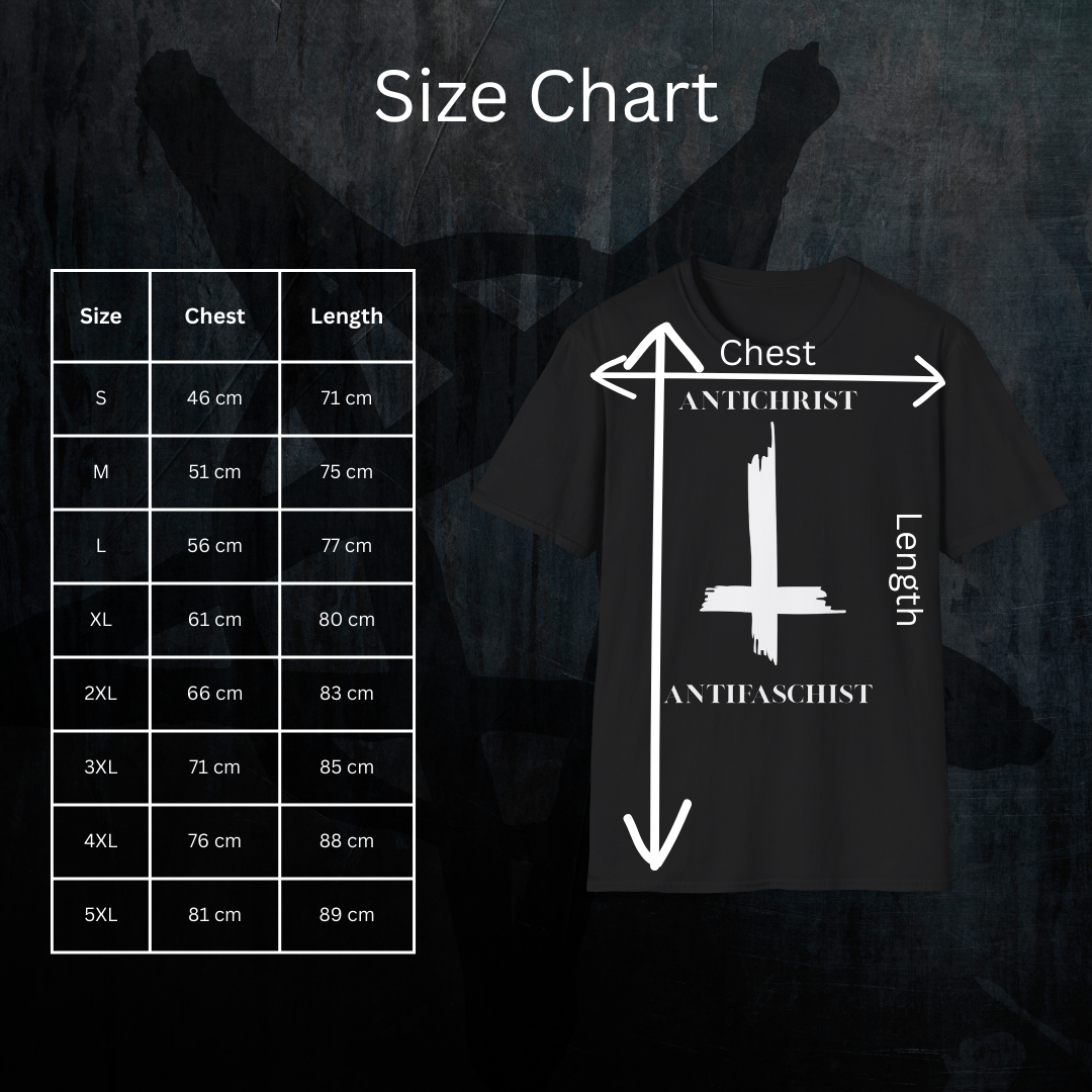 Satanic Satan T-Shirt Deadly Sin of Wrath - Occult Back Sigil Graphic Closeup