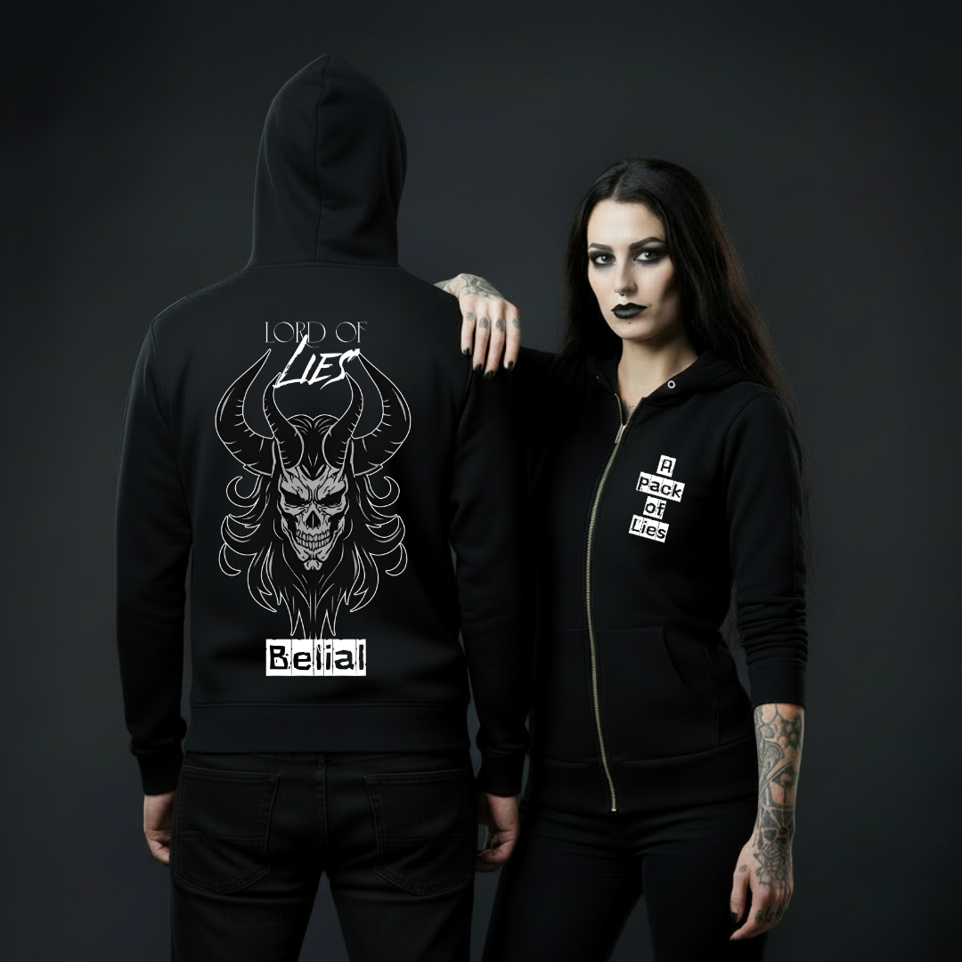 Demon Backprint Zipper — Belial "Lord of Lies"