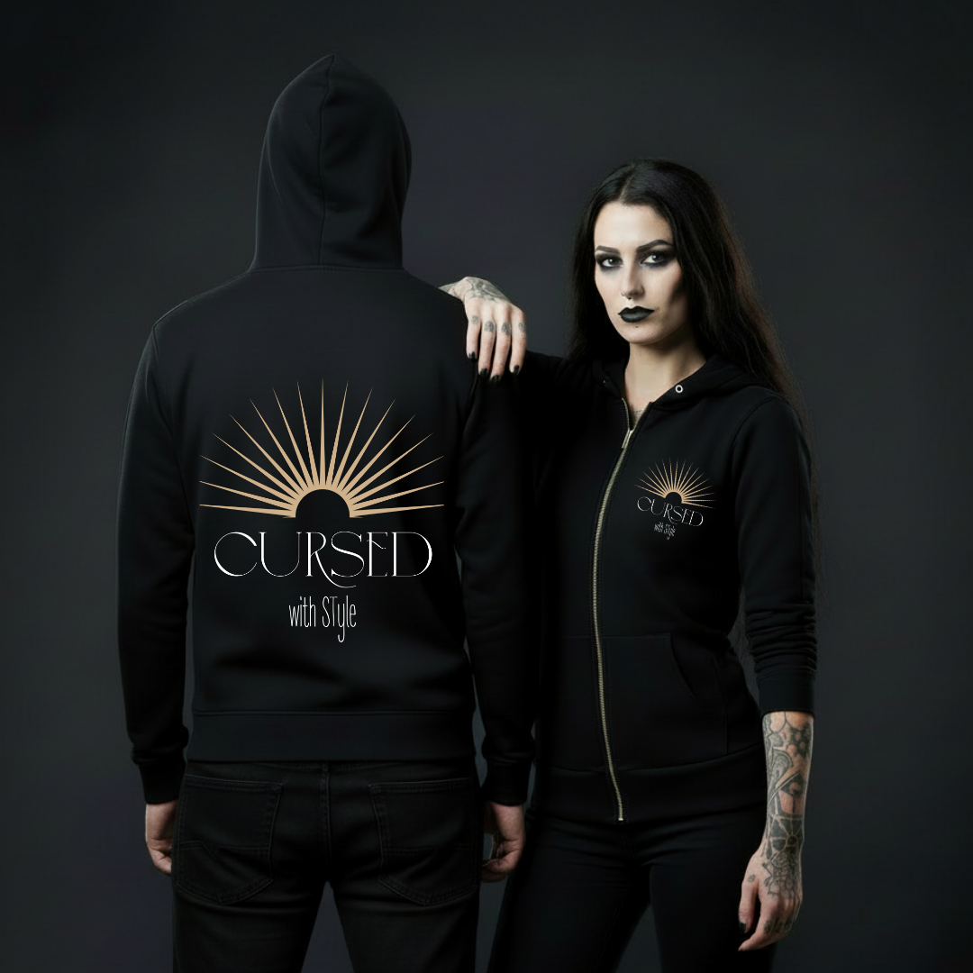 Cursed with Style Zipper