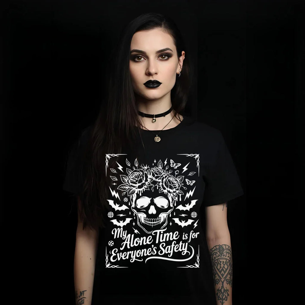 My Alone Time Is For Everyone's Safety' T-Shirt