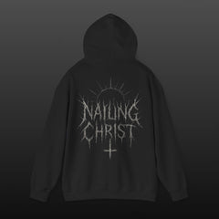 Black Metal "Nailing Christ" —  Band Logo Hoodie