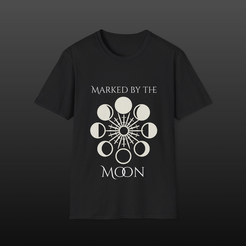 Mondphasen T-Shirt — "Marked by the Moon"